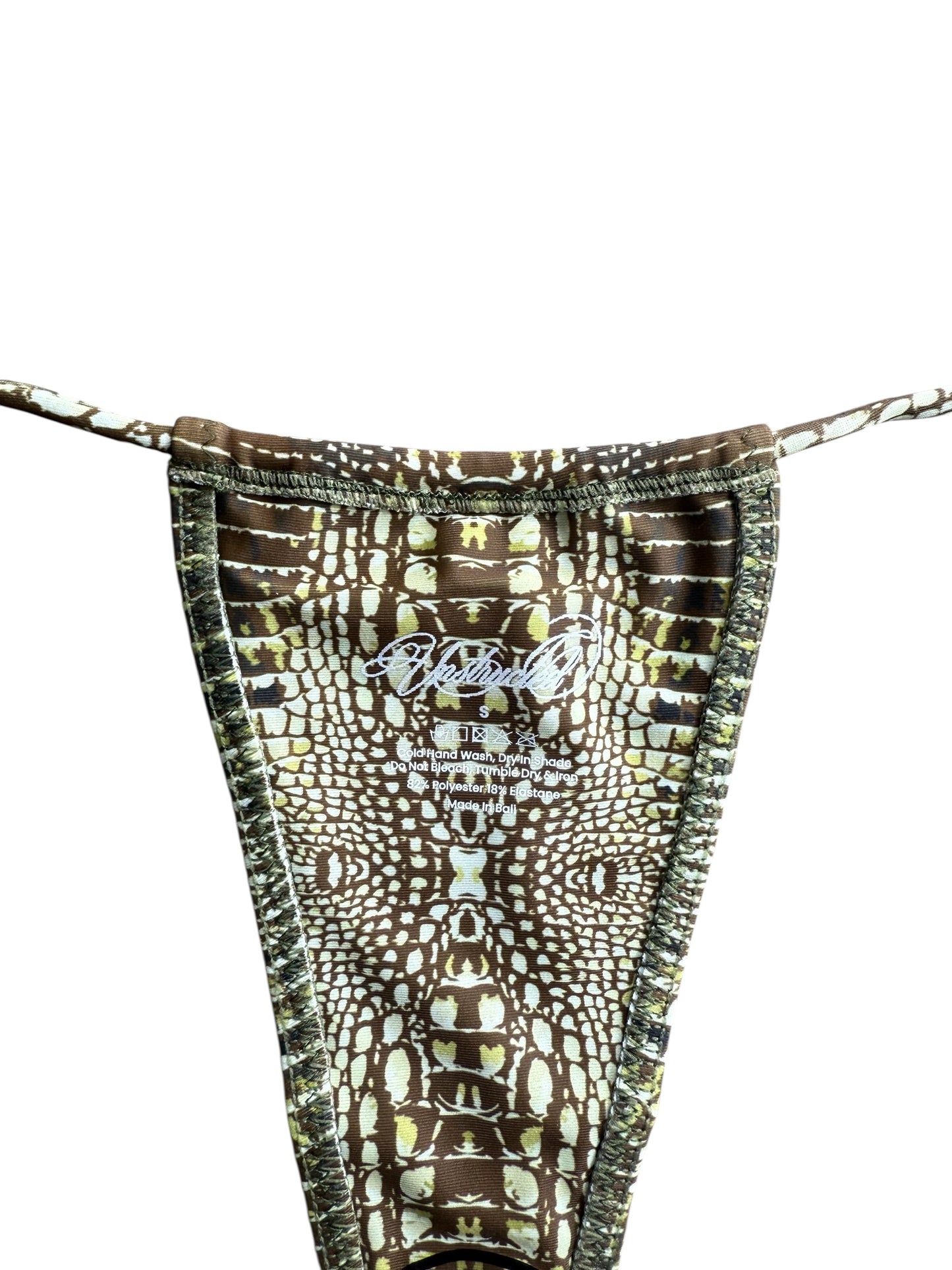 Crocodile Bikini Bottom