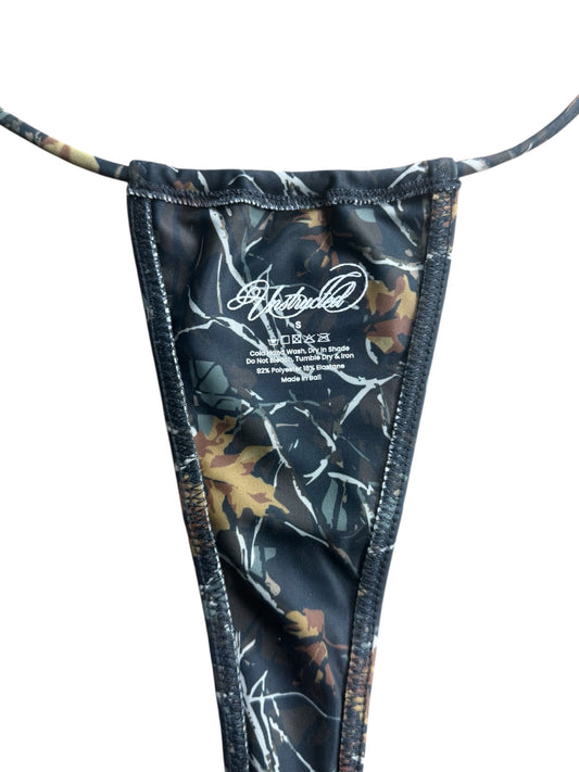 Camo Print Bikini Bottom