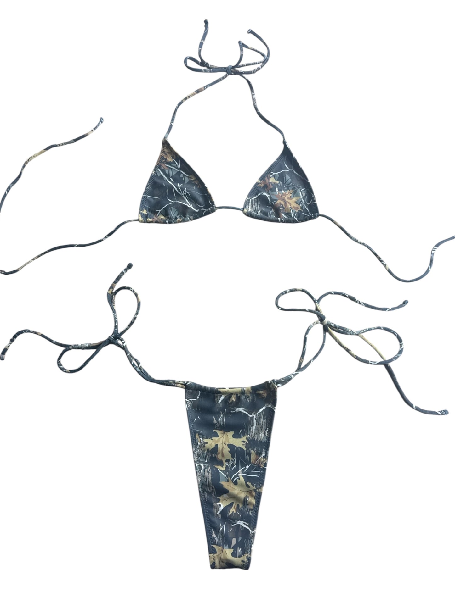 Camo Print Bikini Bottom